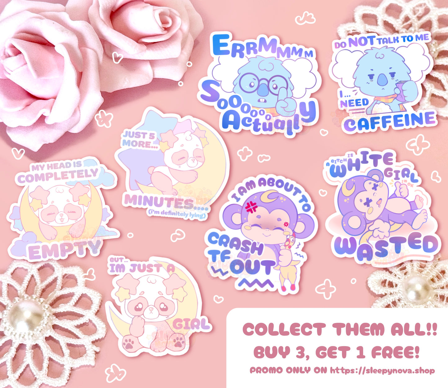 Head Empty~ Beri's Silly Stickers