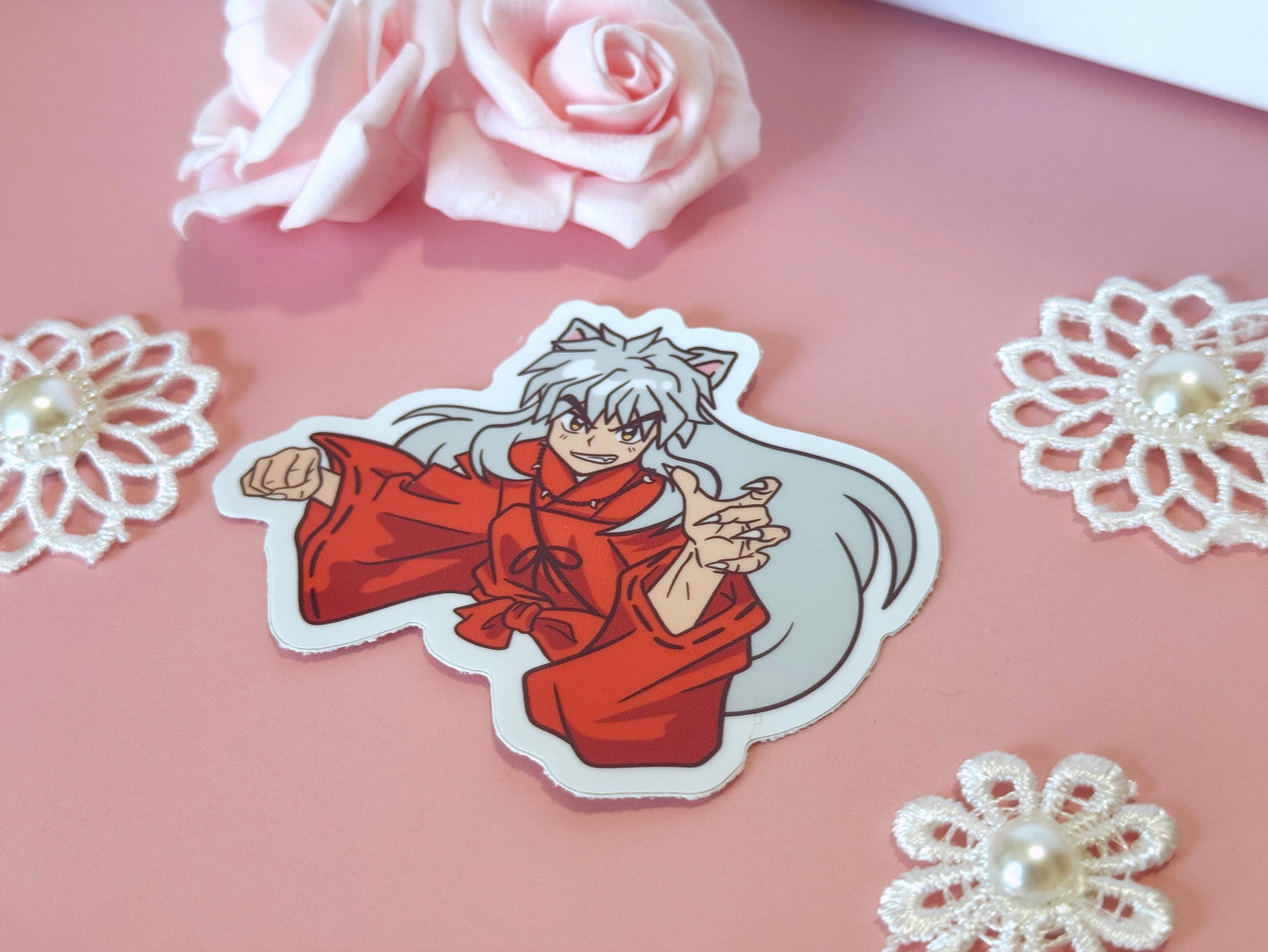Inu Demon Dog Vinyl Sticker