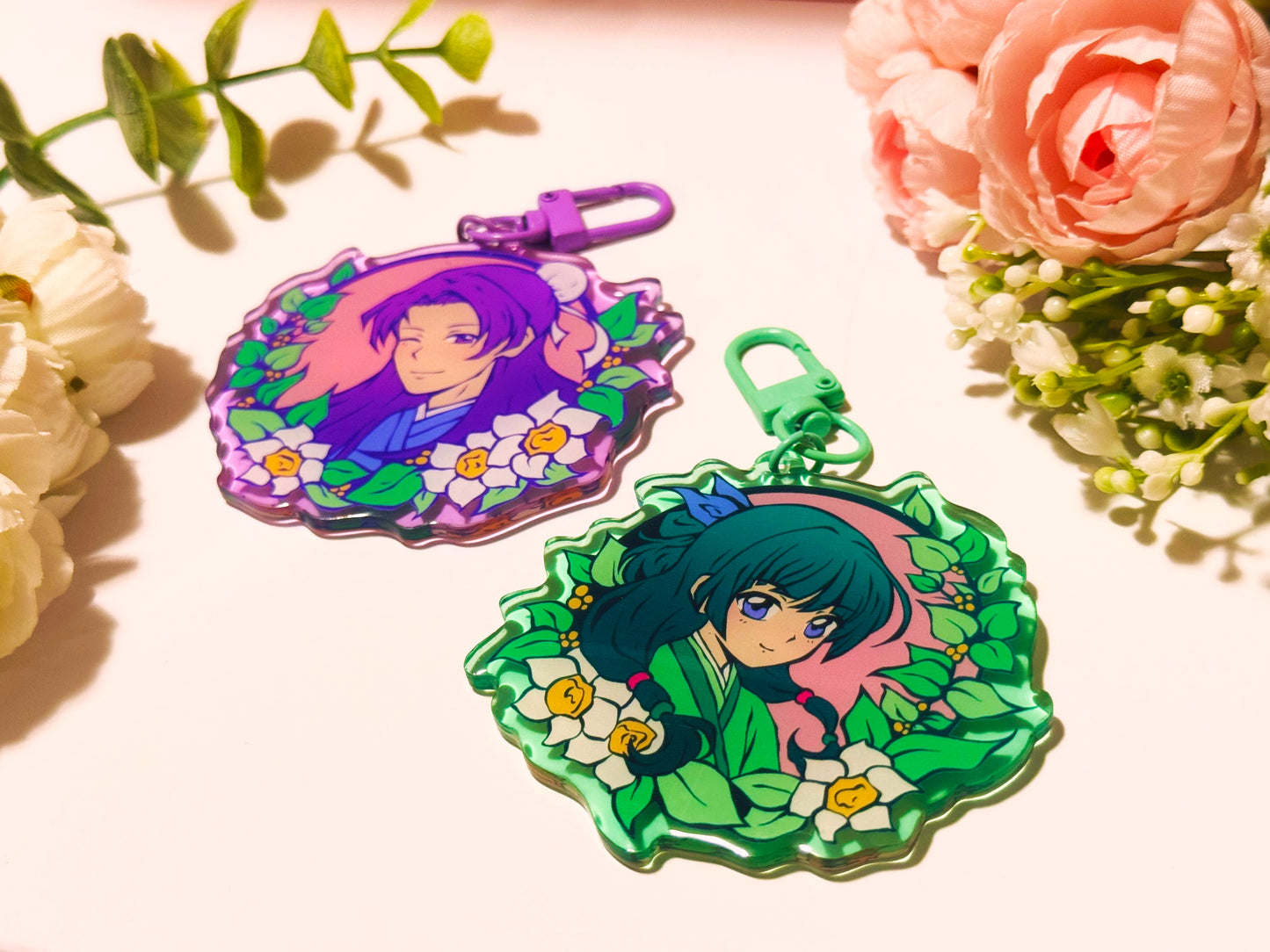 Shoujo Series: Poison Diaries Charms