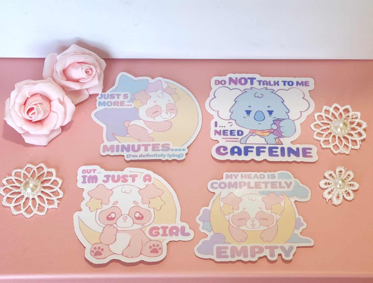 Need Caffeine~ Koka's Silly Stickers