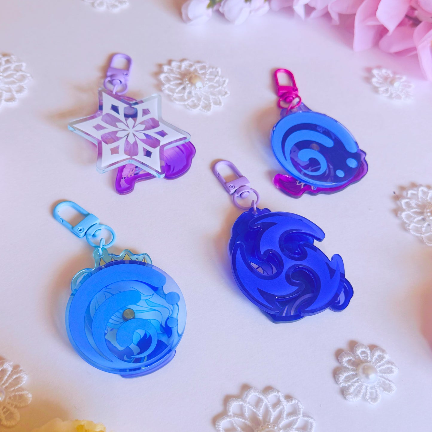 Spinning Fidget Charms: Citlali