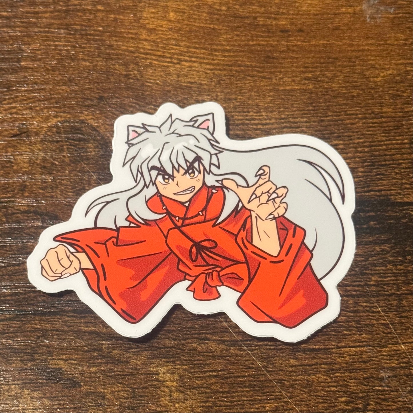 Inu Demon Dog Vinyl Sticker