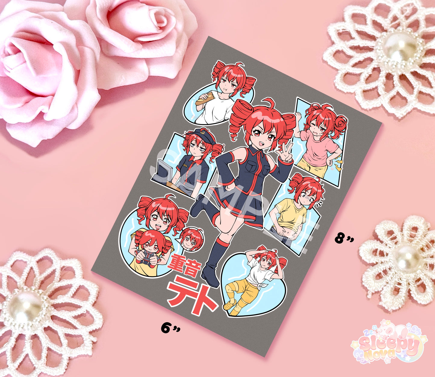 T3T0 Vocal Idol Postcard