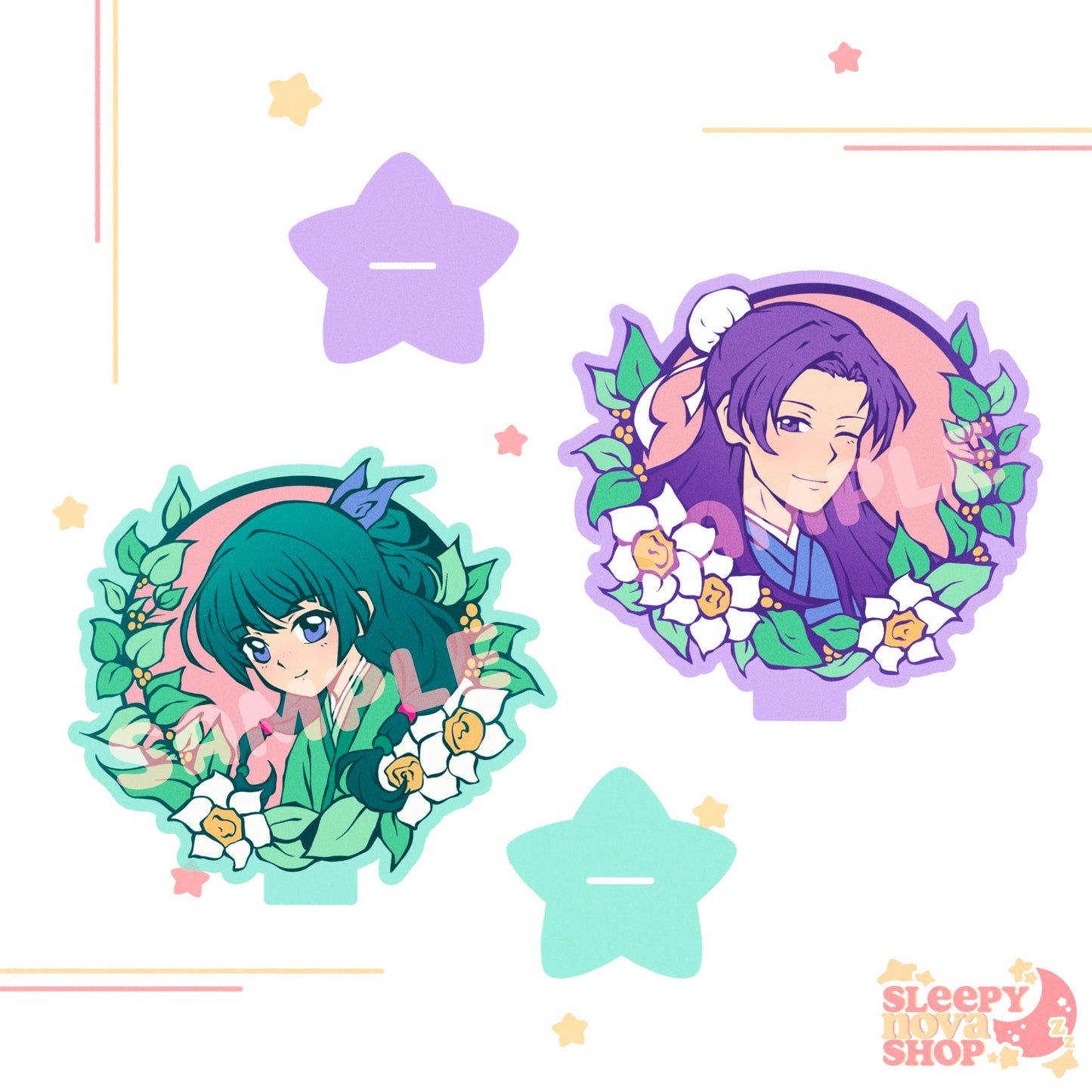 Shoujo Series: Poison Diaries Standees