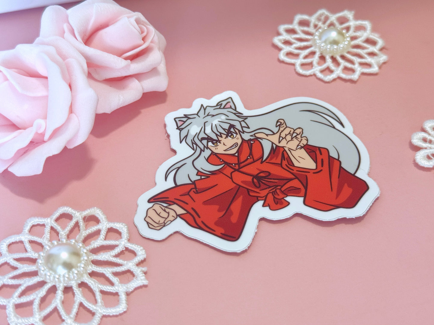 Inu Demon Dog Vinyl Sticker