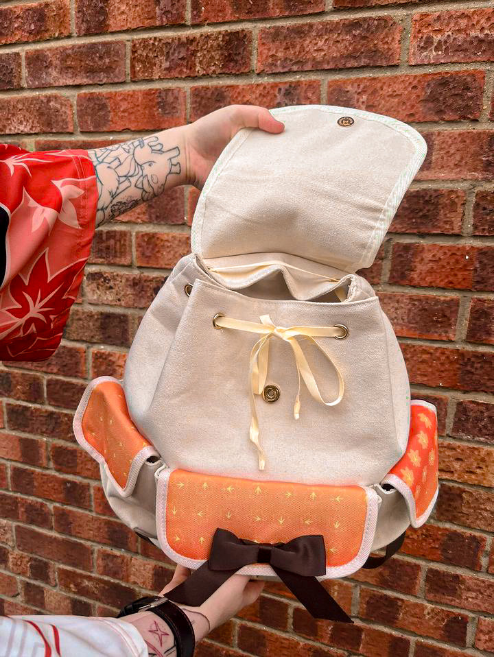 Kazuha-Inspired Maple Leaf Backpack