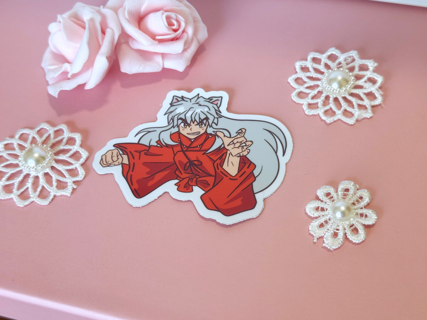 Inu Demon Dog Vinyl Sticker