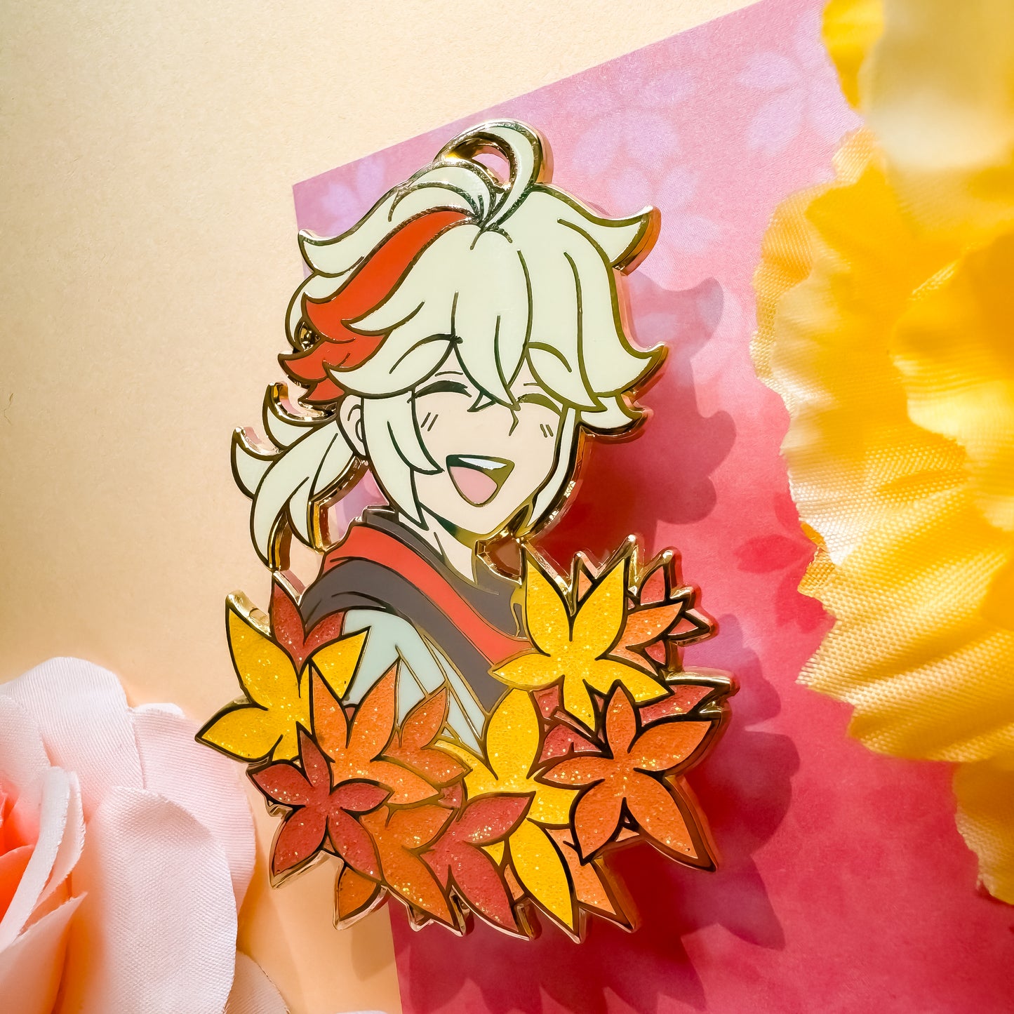 Kazuha Maple Leaves Pin