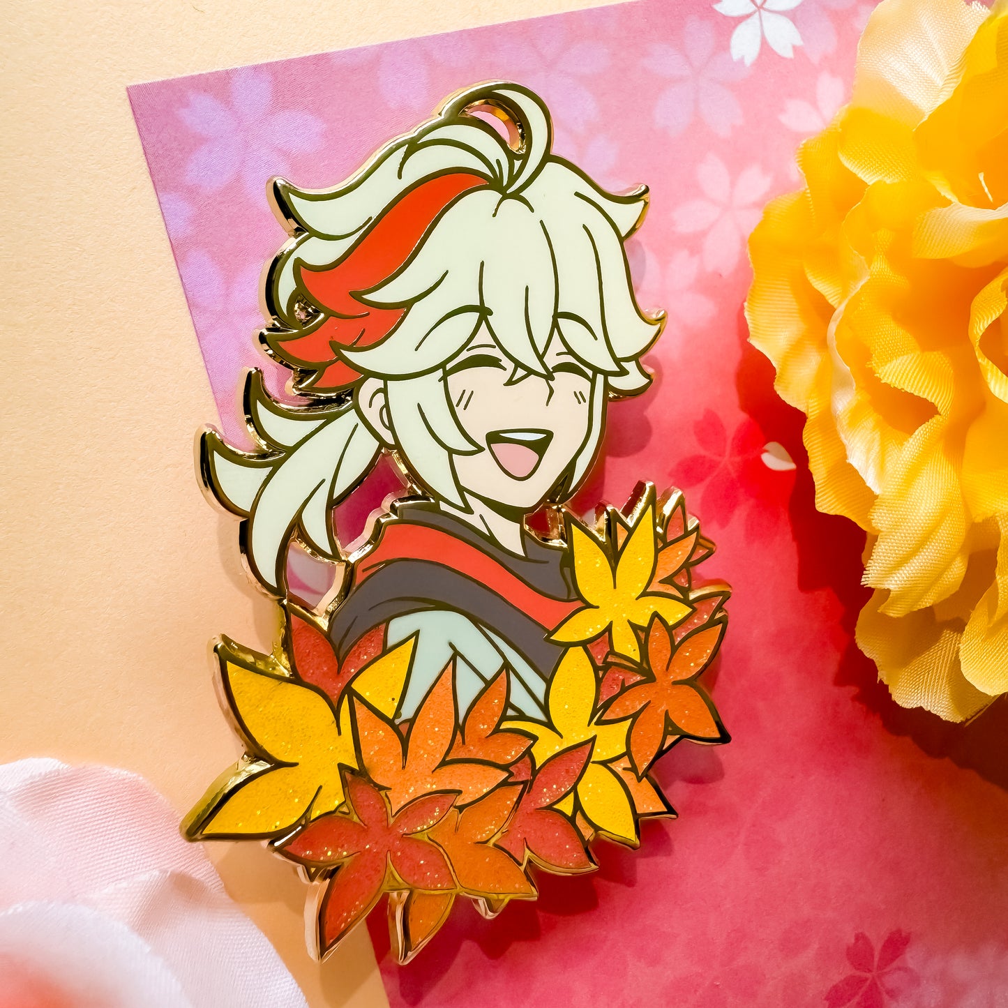 Kazuha Maple Leaves Pin