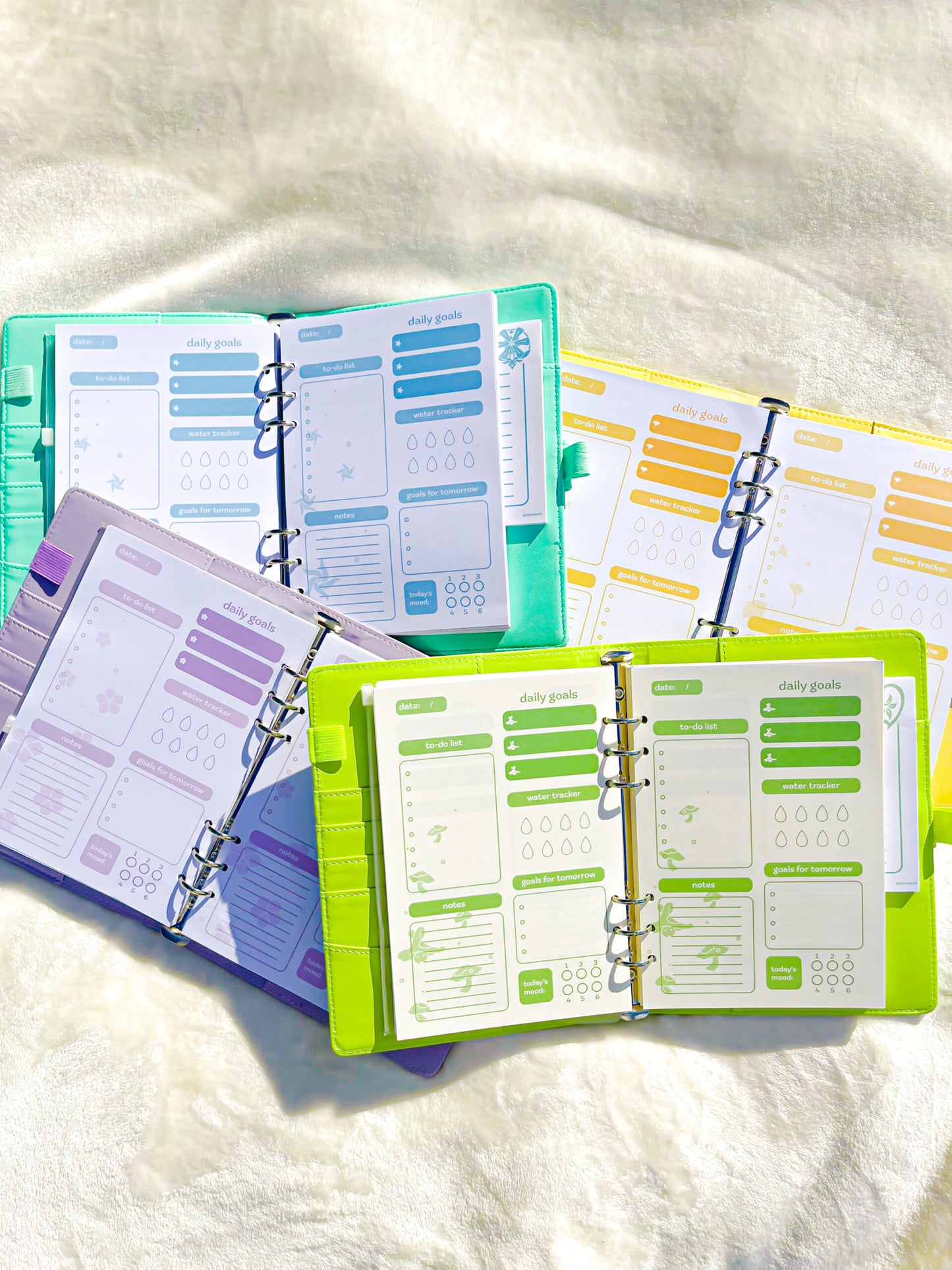 Genshin Impact- Regional Daily Planners (+ Refills!)