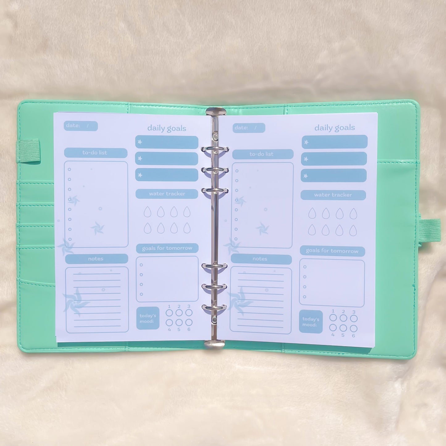 Genshin Daily Planners: Mondstadt