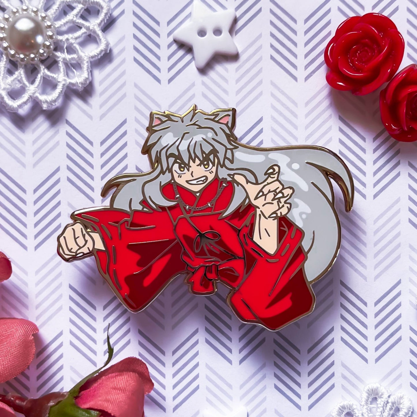 Inu Demon Dog Pin
