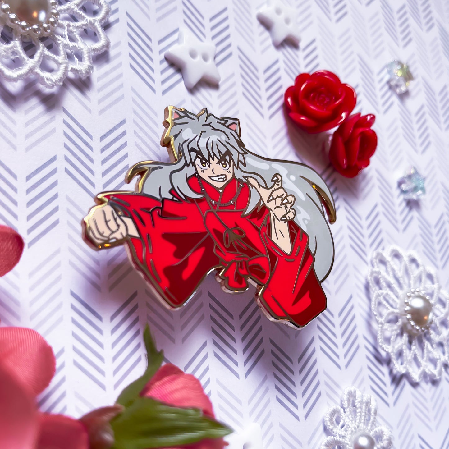 Inu Demon Dog Pin