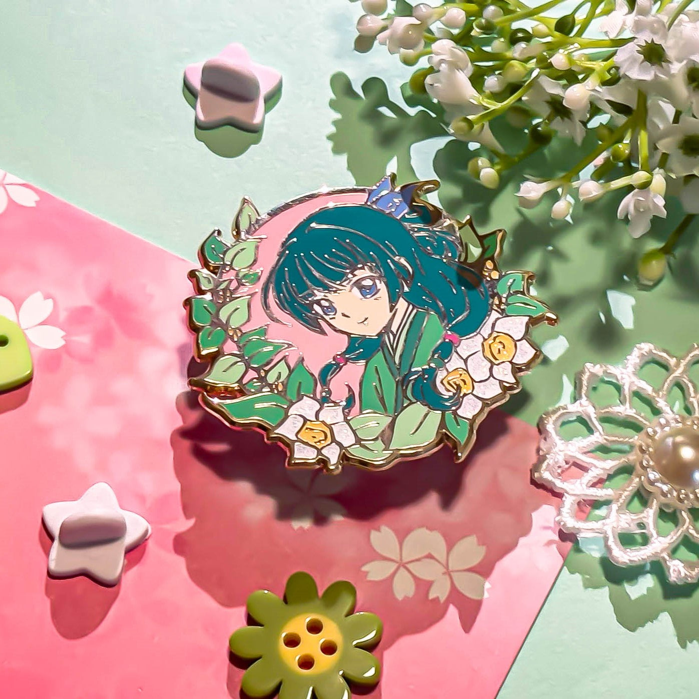 Shoujo Series: Poison Diaries Pins