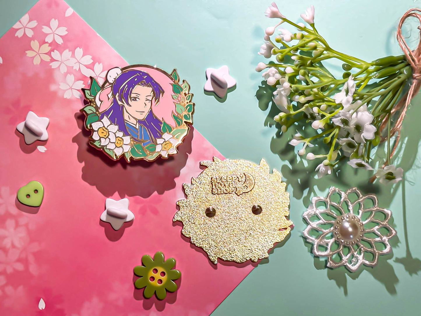 Shoujo Series: Poison Diaries Pins