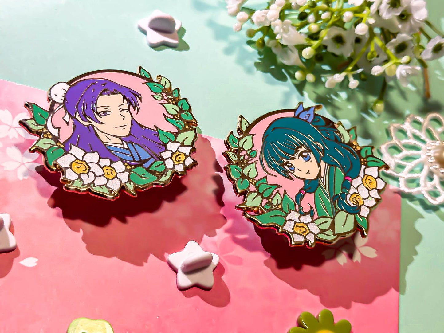 Shoujo Series: Poison Diaries Pins