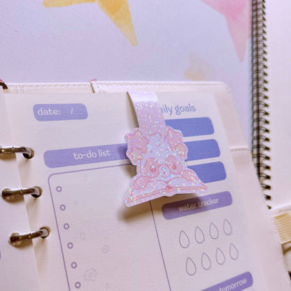 Sleepy Cosmos Magnetic Bookmarks