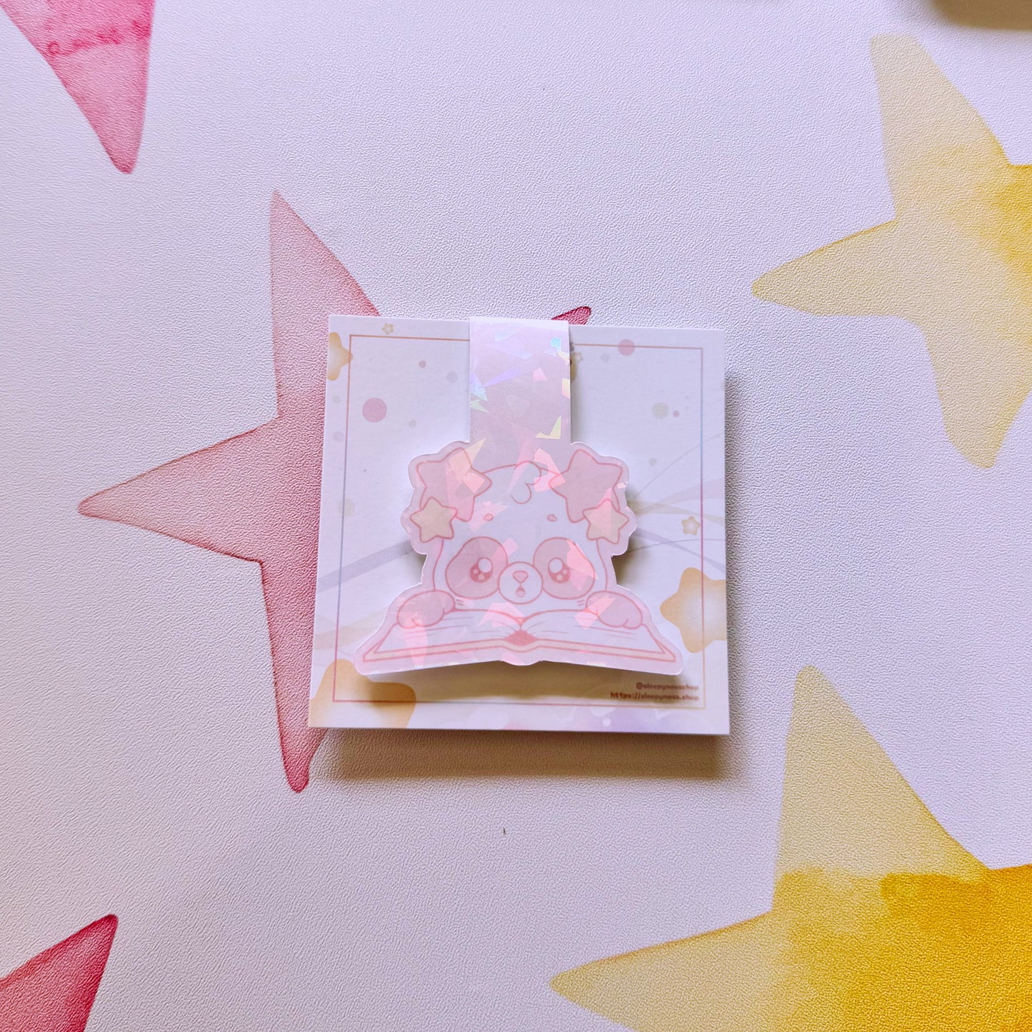 Sleepy Cosmos Magnetic Bookmarks