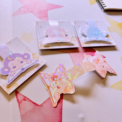 Sleepy Cosmos Magnetic Bookmarks