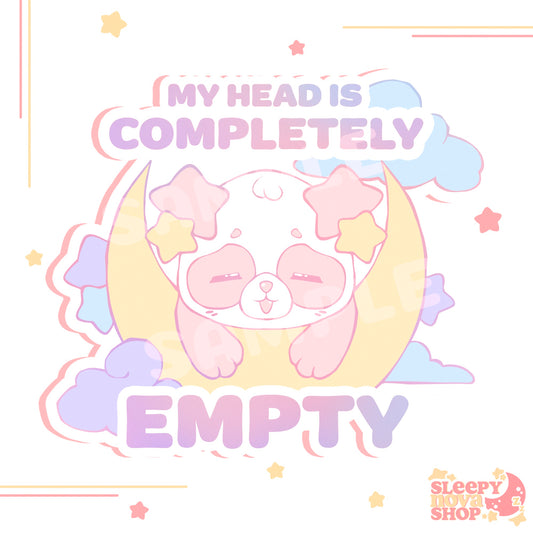 Head Empty~ Beri's Silly Stickers
