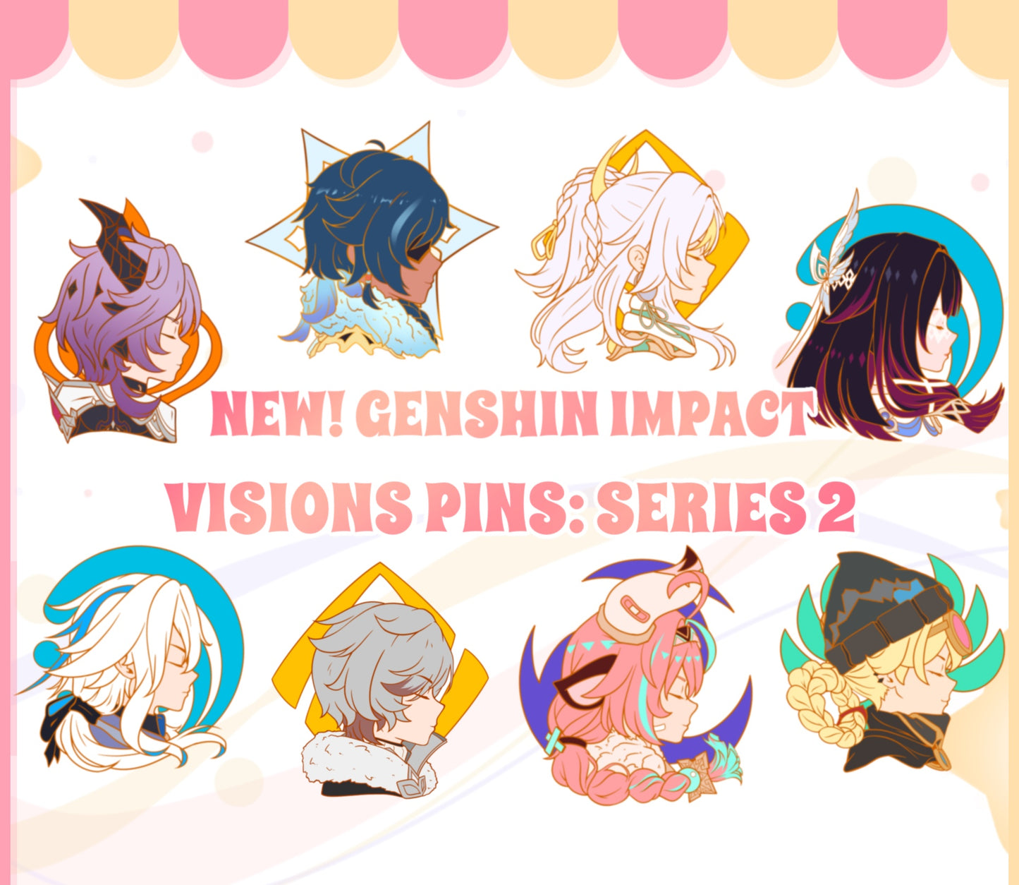 PREORDER!! New Genshin Visions: Kaeya