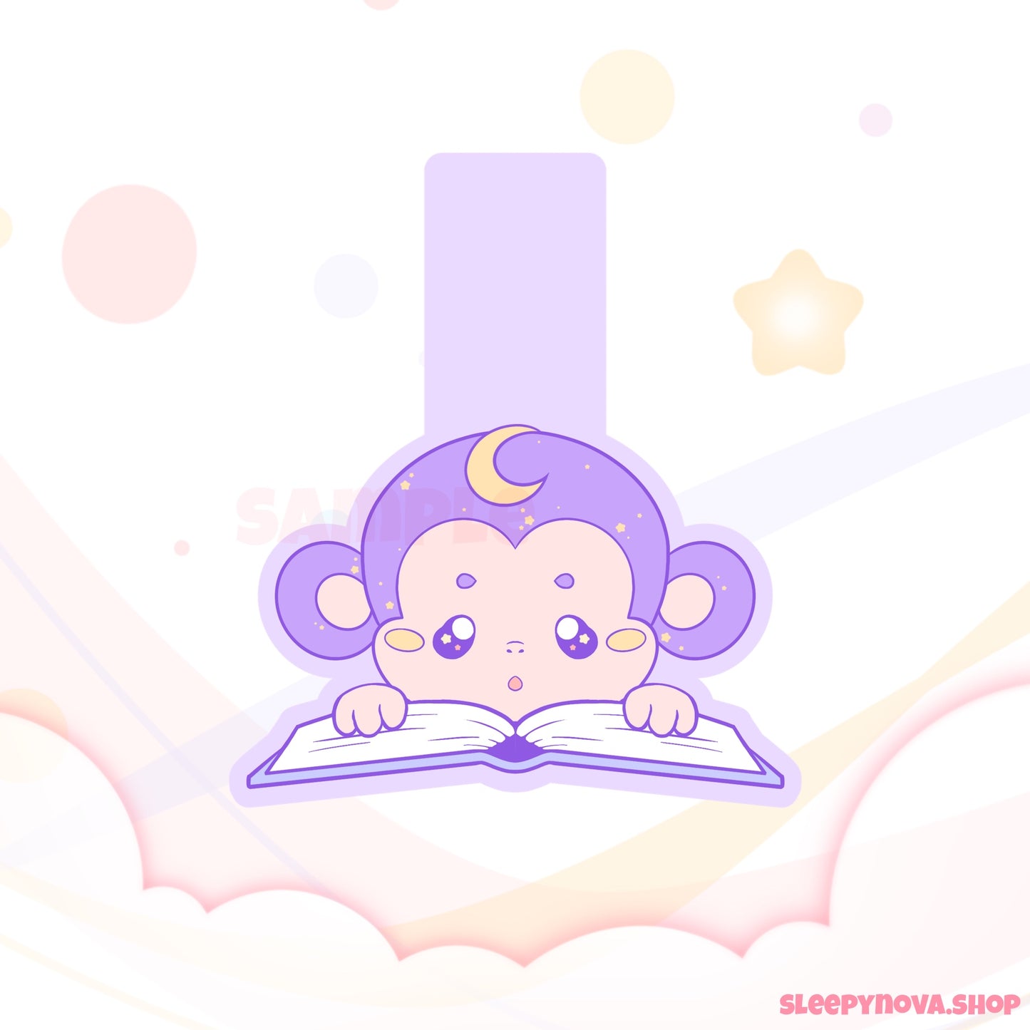 PREORDER!! Sleepy Cosmos Magnetic Bookmarks