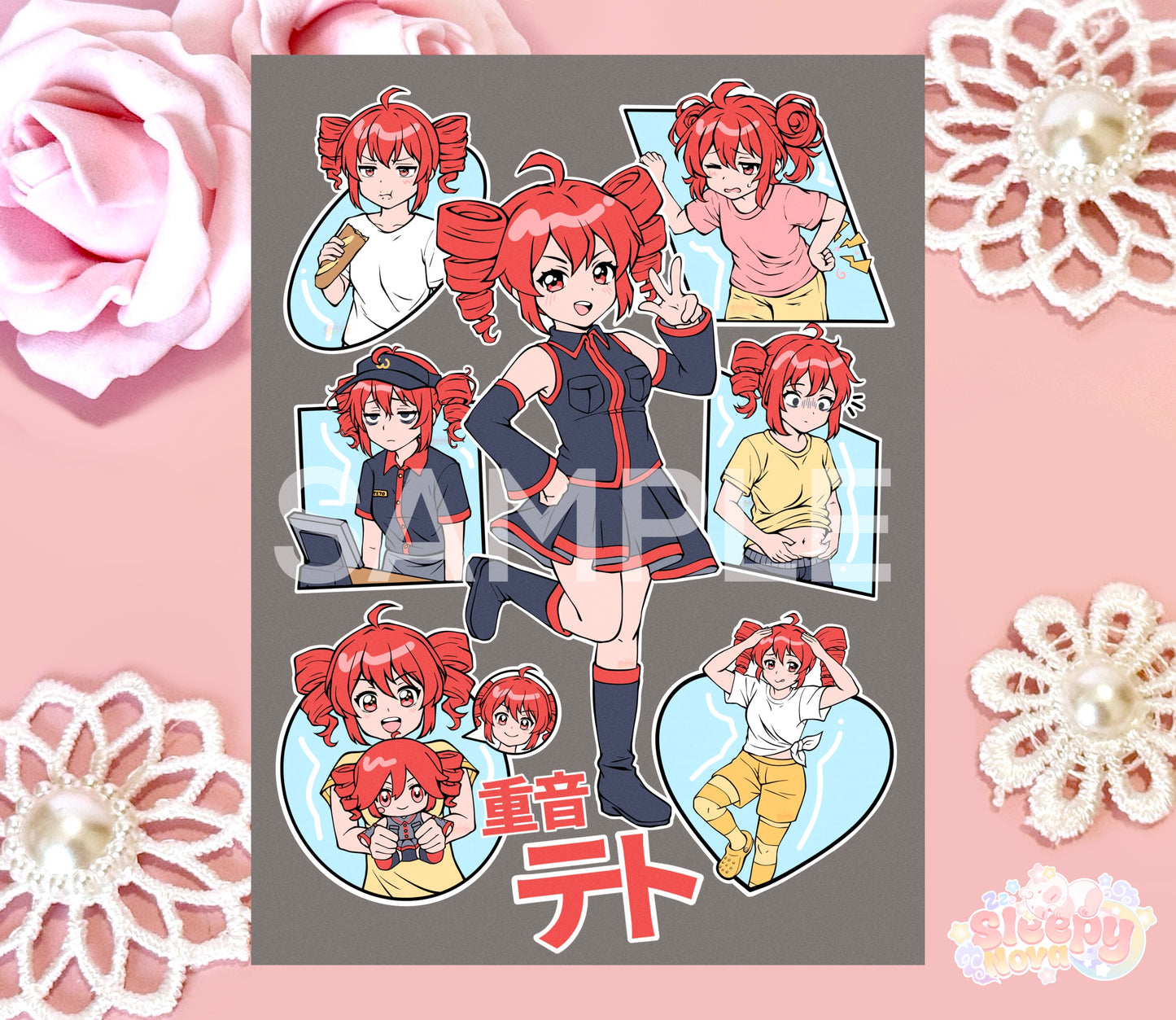 T3T0 Vocal Idol Postcard