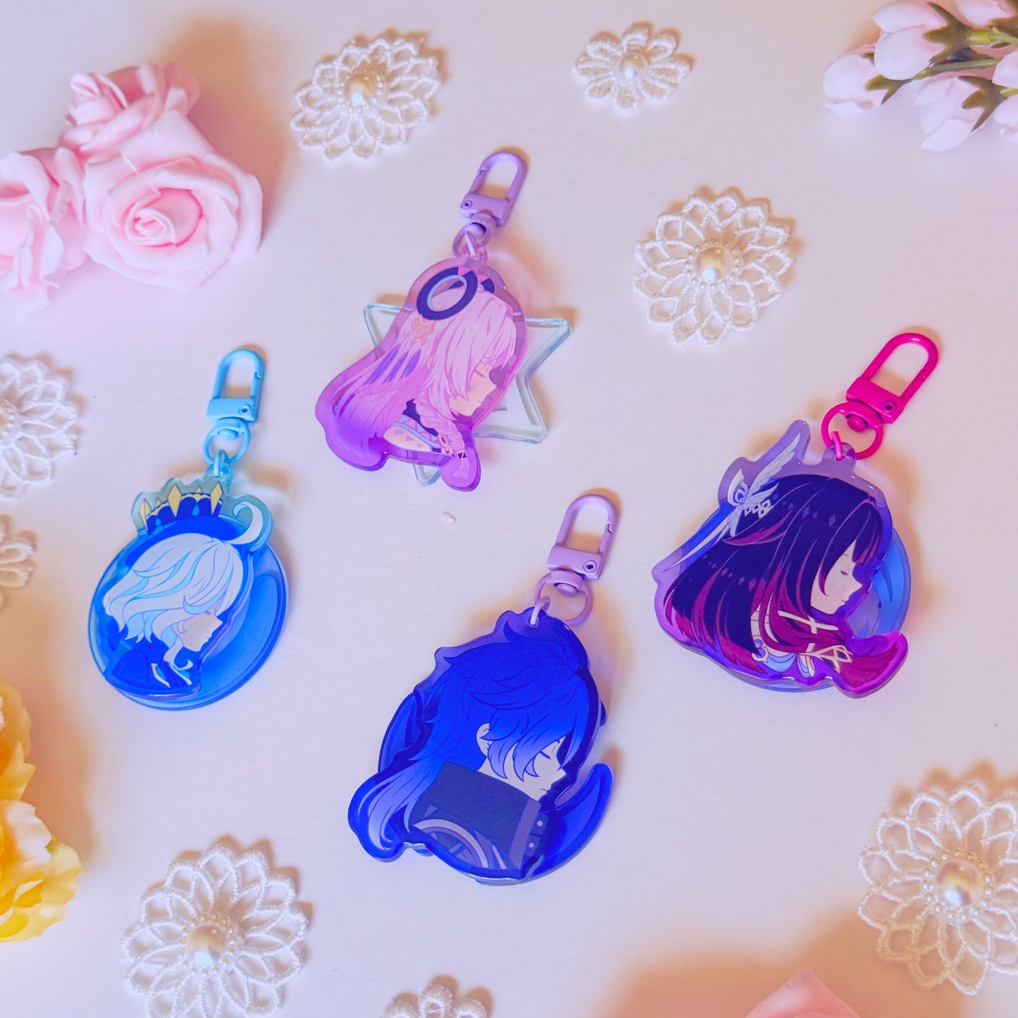 Spinning Fidget Charms: Citlali