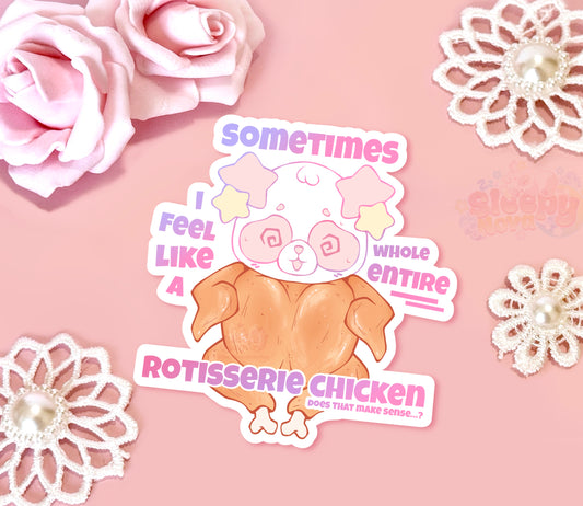 Rotisserie Chicken~ Beri's Silly Stickers