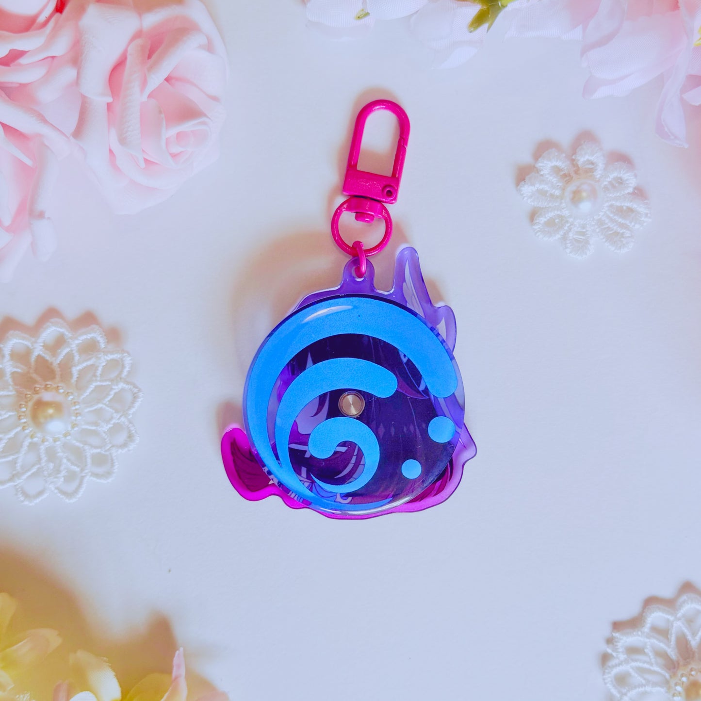 Spinning Fidget Charms: Columbina