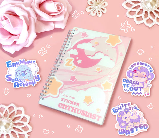 Reusable Sticker Display Book + FREE Sticker!