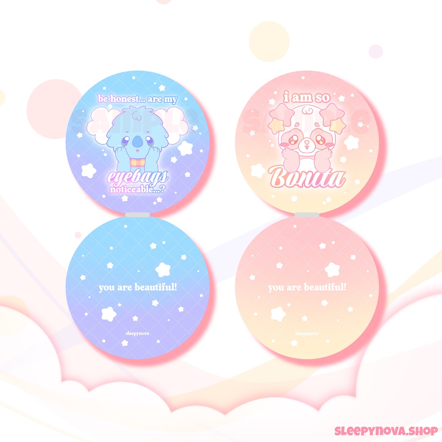 PREORDER!! Beri and Koka Pocket Mirrors