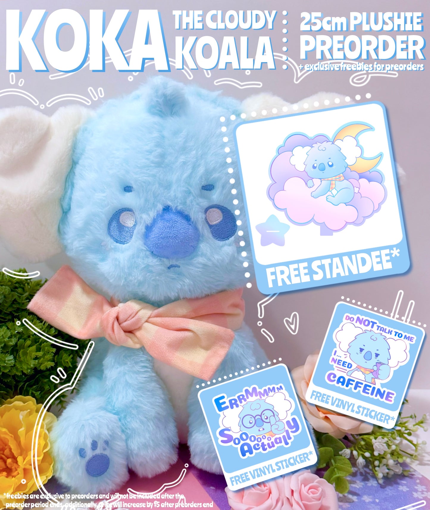 PREORDER!! Koka the Cloudy Koala Plushie