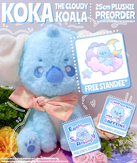 PREORDER!! Koka the Cloudy Koala Plushie