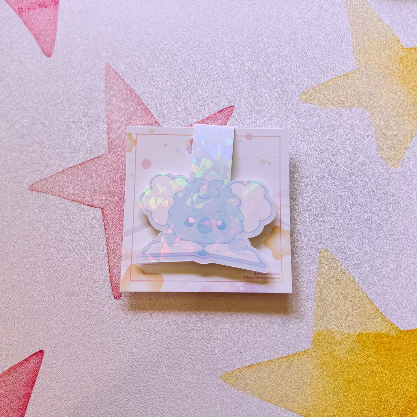 Sleepy Cosmos Magnetic Bookmarks