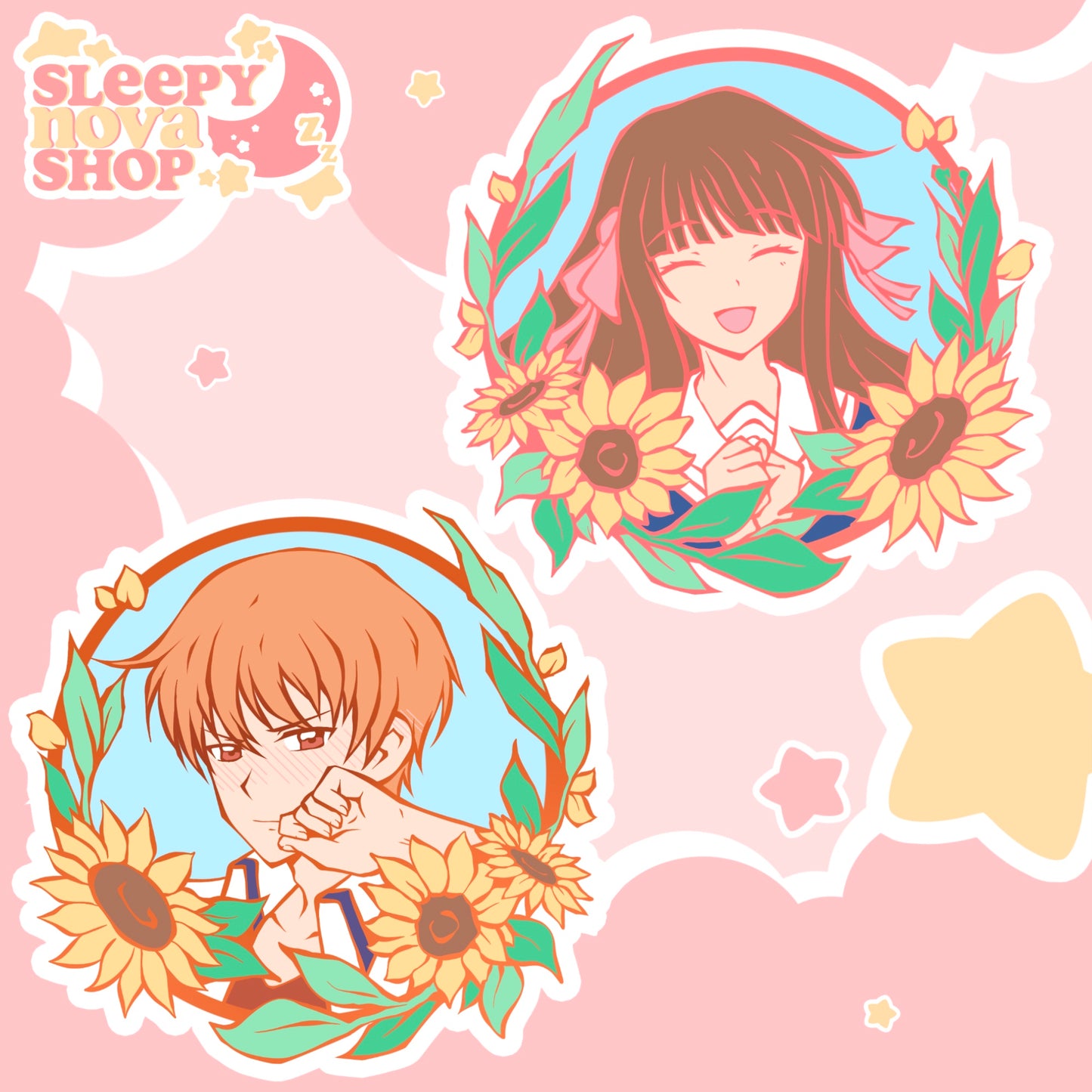 Shoujo Series: Zodiac Lovers Stickers