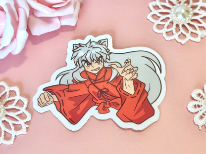Inu Demon Dog Vinyl Sticker