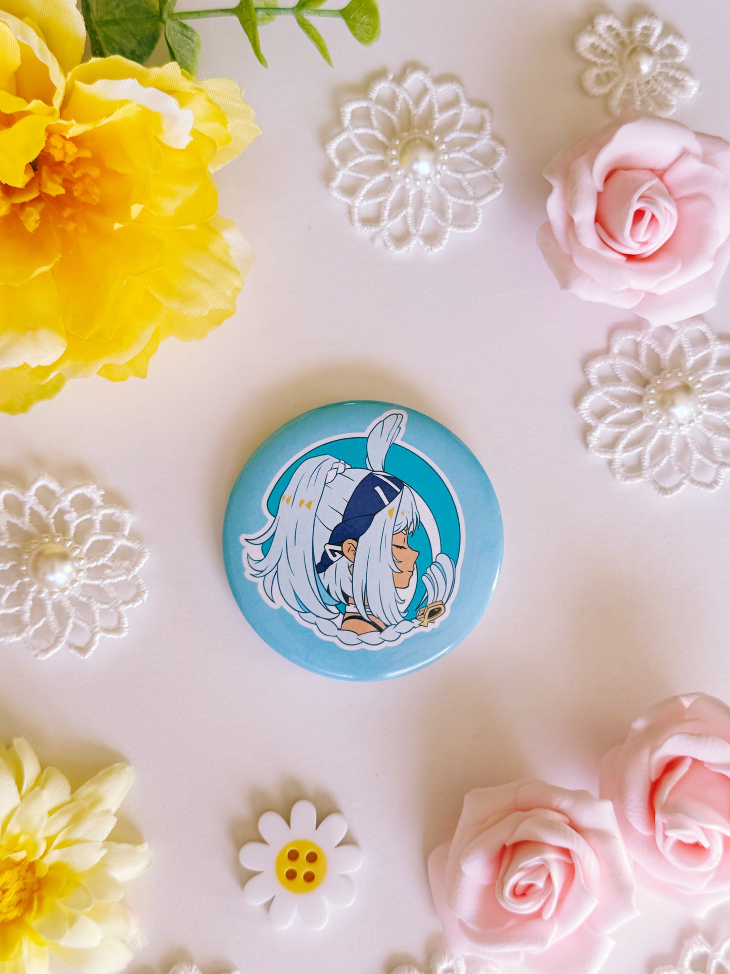 Genshin Visions Button Pins
