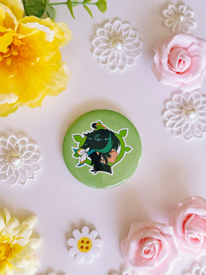 Genshin Visions Button Pins