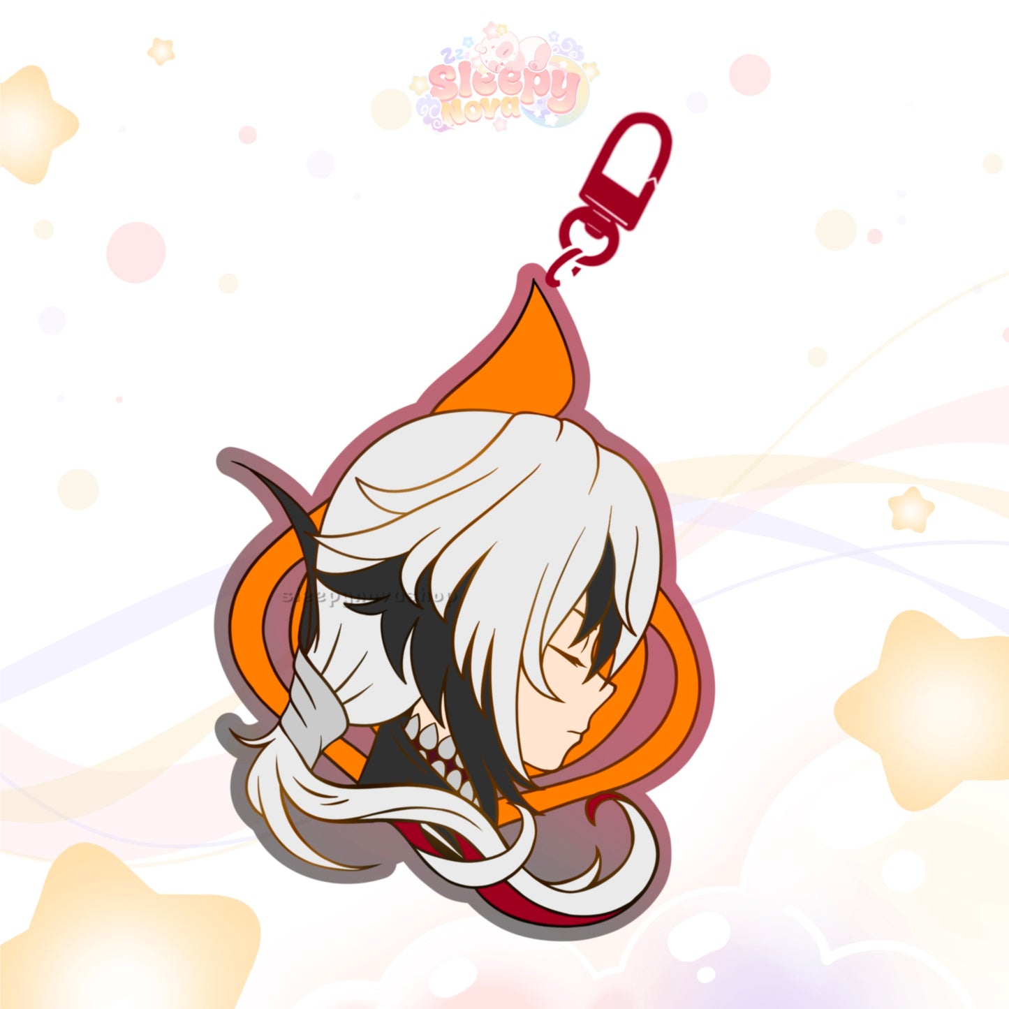 Genshin Visions Charms: Arlecchino