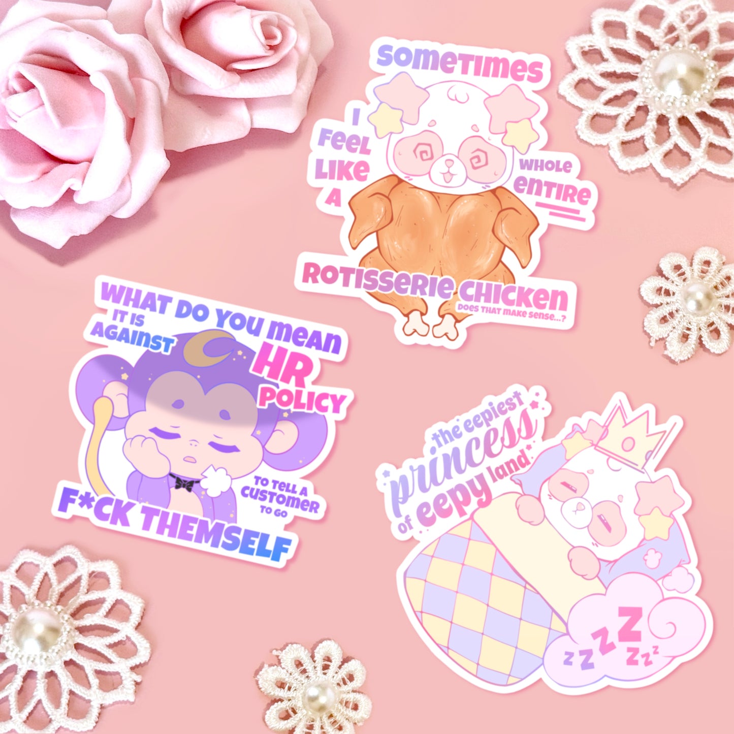 Eepy Princess~ Beri's Silly Stickers
