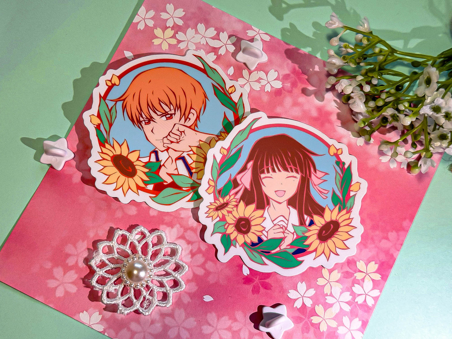 Shoujo Series: Zodiac Lovers Stickers